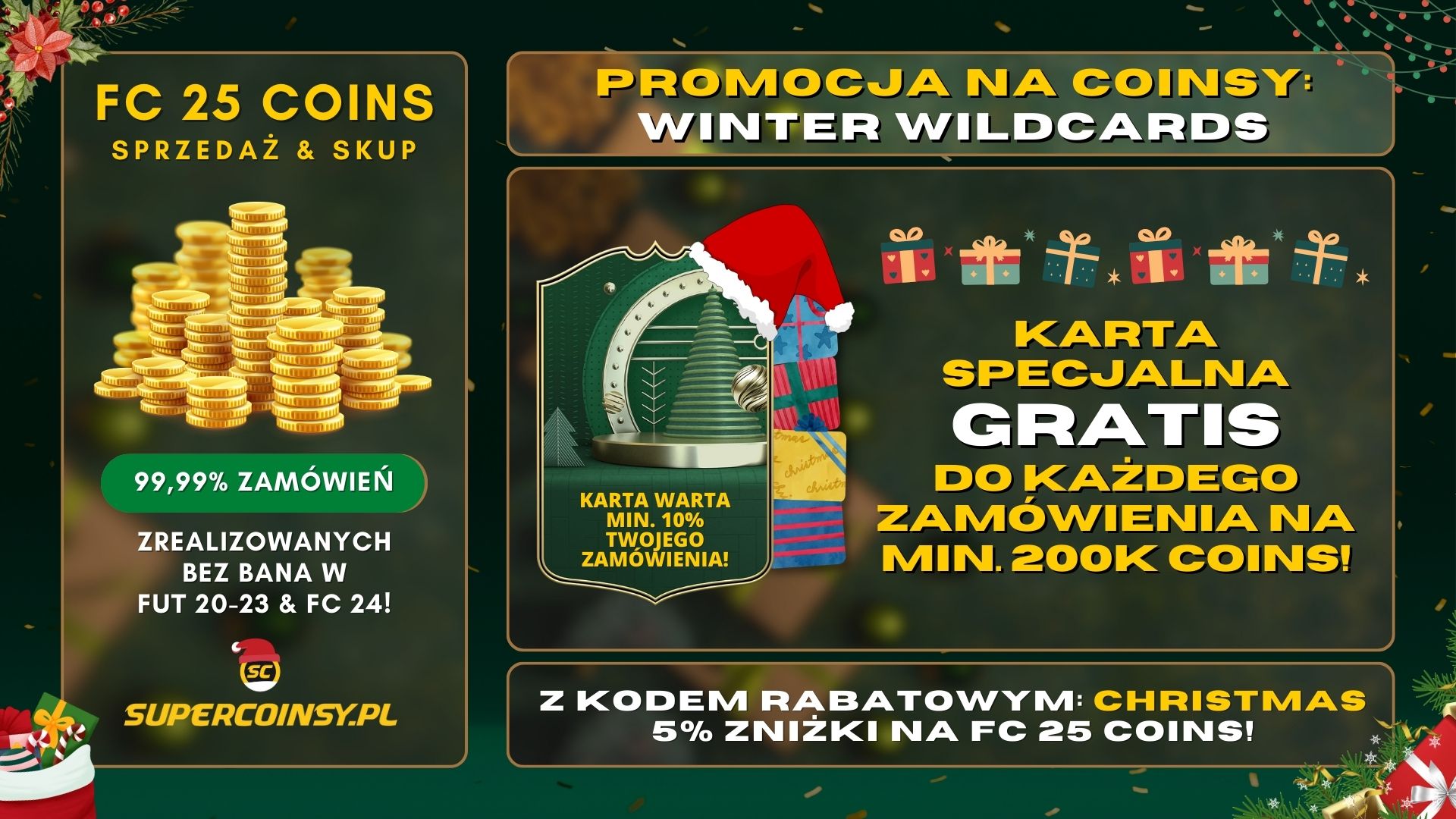 Promocja na FC 25 Coins: Winter Wildcards